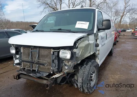 2017 Chevrolet Express 2500 Work Van from USA, damaged, VIN 1GCWGBFF7H1255182